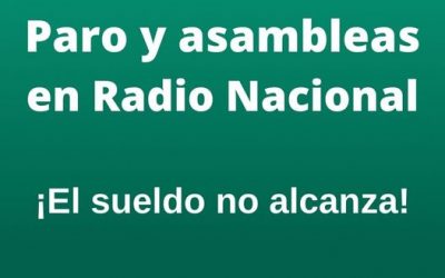 Paro en Radio Nacional