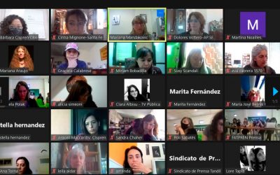 La Asamblea de Trabajadoras de Prensa reivindicó la organización y exigió la reglamentación de la Ley de Equidad en los Medios