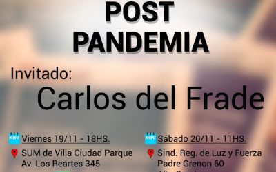 El periodista de investigación, Carlos del Frade, visitará Córdoba