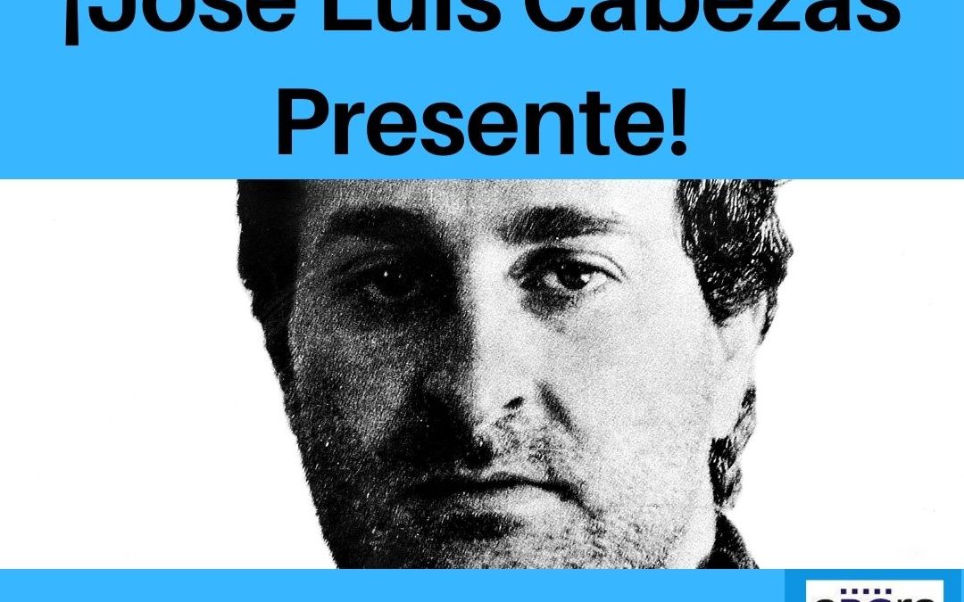 A 25 años: ¡José Luis Cabezas presente ahora y siempre!