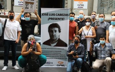 Cispren y Argra recordaron a José Luis Cabezas a 25 años de su asesinato