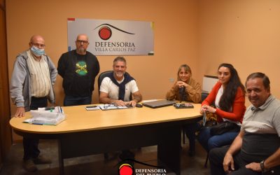 El Cispren se reunió con el Defensor del Pueblo de Carlos Paz