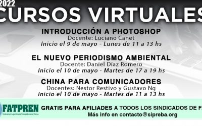 Cursos virtuales y presenciales en Mayo