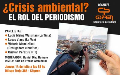 Conversatorio: ¿Crisis ambiental? El rol del periodismo