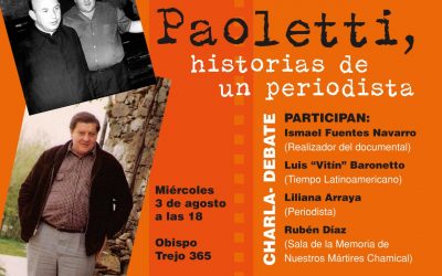 Proyección del documental “Paoletti, historias de un periodista”