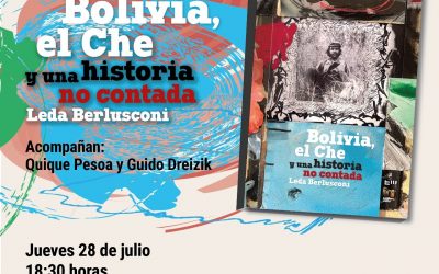 La periodista Leda Berlusconi presenta su libro “Bolivia, el Che y una historia no contada”