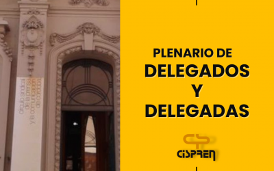Plenario de delegados y delegadas