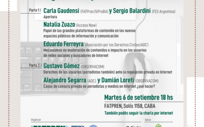 Grandes plataformas y libertad de expresión: La regulación privada en Internet