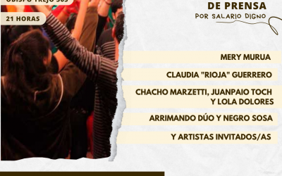 La lucha por el salario digno con reflexión y alegría