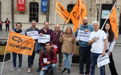 Se realizó el paro provincial en reclamo por una mejora salarial