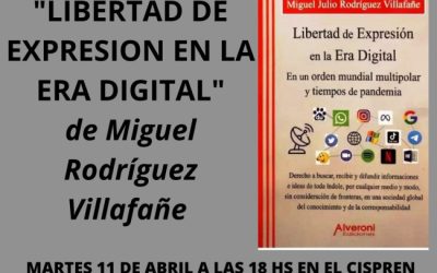 En el Cispren sen presenta el libro «Libertad de expresión en la era digital»