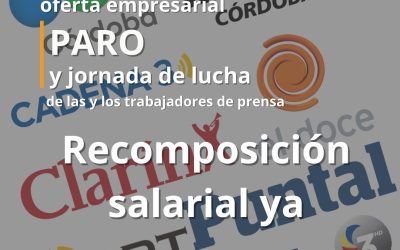 Paro y jornada de lucha en los medios de Córdoba