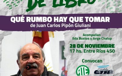 Presentación del libro «Qué rumbo hay que tomar»