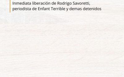Repudio a la represión policial