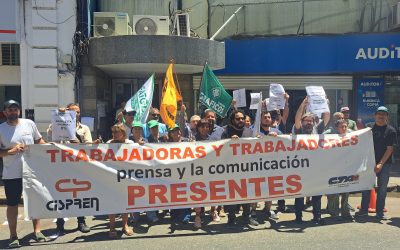 Gran Jornada de lucha por salarios dignos y nuestros derechos laborales frente a la Legislatura y Cadena 3