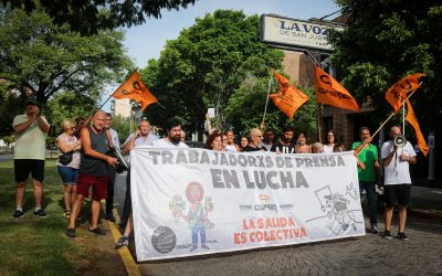 No se aguanta más: Paro provincial de trabajadores de prensa y comunicación