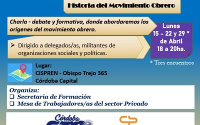 Curso de Historia del Movimiento Obrero