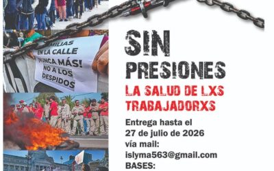 Entrega de premios de la 17° Edición del Concurso «Sin Presiones. La salud de lxs Trabajadorxs»