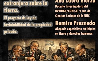 Charla-Debate: «El despojo de la Soberanía: la embestida extranjera»